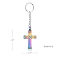 thumbnail image 2 of Rope Winding Cross Cremation Ashes Urn Pendant Necklace Memorial Keepsake Jewelry Lord’s Prayer Cross Ashes Necklaces Urn Keychain Urn Jewelry, 2 of 6