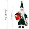 thumbnail image 3 of XINGXIANG Santa Doll - Festive Christmas Scene Setter for Tabletop Display Indoor Outdoor Decor,Christmas Decorations(40cm), 3 of 6