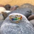 thumbnail image 1 of Anillos Anti Estrés Ansiedad Anillo Para Mujeres Hombres Fidget Cuentas Espiral Girar Una Sola Bobina Antiestrés Libremente Joyería Moda Fiesta Gao Jiahui  unisex, 1 of 2