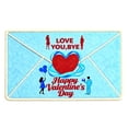 thumbnail image 2 of BotaniNest Valentine's Day Heart Envelope Design Soft Area Rug For Bedroom Living Room Floor Mat, 2 of 6