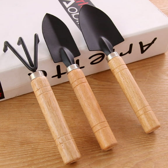 FRCOLOR 6Pcs Cute Gardening Tool Set For Women With Portable Design 7.5x1.8in