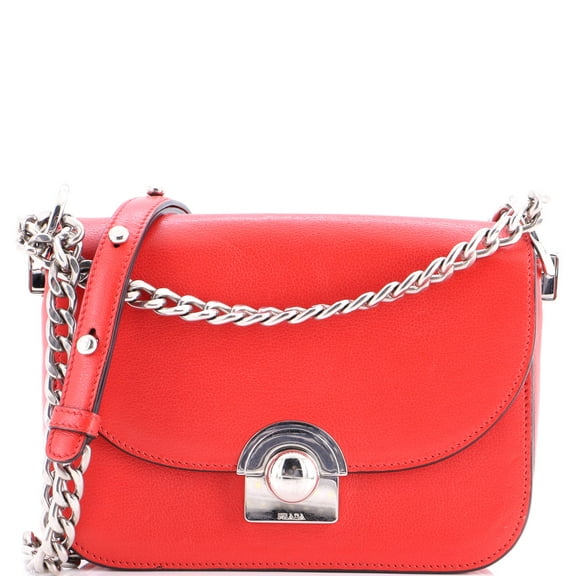Pre-Owned Arcade Chain Flap Bag Glace Calf By Rebag