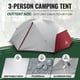 thumbnail image 2 of Carpa de Camping Forceatt para 3 Personas, Impermeable para 3-4 Estaciones, 2 of 8