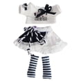 thumbnail image 4 of Ropa para muñeca bebé 1:12 Hugo vestido para muñecas Ob11 accesorios para muñecas en miniatura Blanco, 4 of 8