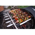 thumbnail image 4 of BBQ Dragon Domino Style Kabob Skewer and Rack Set for Grills, 4 of 9