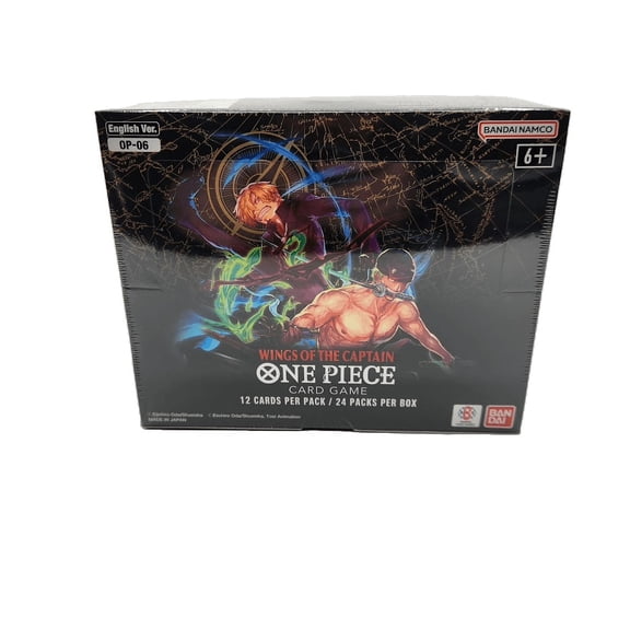 One Piece Trading Card Game Wings of the Captain Booster Box (ENGLISH, 24 Packs)