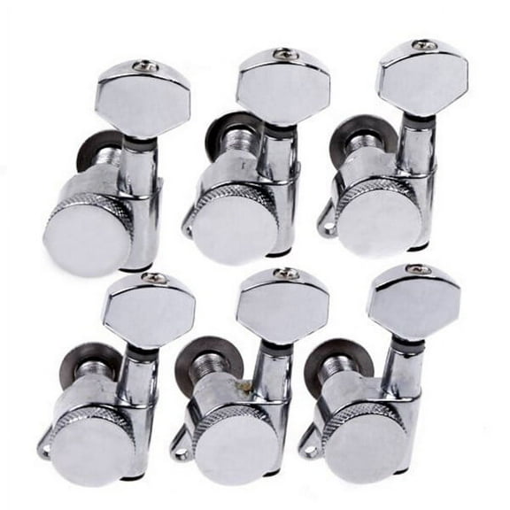 TUIBELYN 1 Set Guitar Tuners Steel Guitar Tuning Keys Pegs Guitar Machine Replacement for Electric Acoustic Guitar Bass