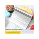 thumbnail image 1 of 1pc Stainless Steel Cutting Knife With Scale For Slicing Dough, Frying Stick, Pizza, Bread, Baking, Etc., 1 of 5