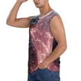 thumbnail image 3 of Balery Electric Skeleton Surrealism Men's Sleeveless Muscle Shirts Workout Tank Top, Moisture Wicking, Odor Protection-Medium, 3 of 8