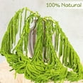 thumbnail image 3 of Triani 5Pcs  Preserved Amaranthus Flowers 16"-28" Wisteria Hanging Vine Flowers Dried Amaranthus Hanging Flowers for Wall Hanging Flower Arrangement Vase（Light Green）, 3 of 7
