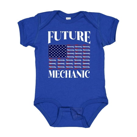 

Inktastic Future Mechanic Auto Worker Gift Baby Boy Bodysuit