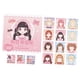 thumbnail image 2 of Make a Face Sticker Book Dress up Princess Doll Sticker DIY Actividades Crear una cara colorida para regalo de cumpleaños Edades 3+ Travel Toy Girls BLESIY  libro de pegatinas, 2 of 8