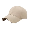 thumbnail image 3 of MKKAS Men’s Long Brim Baseball Cap Hat, Adjustable Outdoor Sports Sun Protection Hat for Fishing and Hiking, Beige, Baseball Cap Hat, Long Brim, 3 of 4
