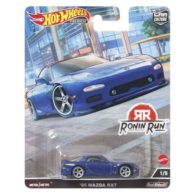 Auto fundido Hot Wheels '95 Mazda RX7 Car Culture Premium