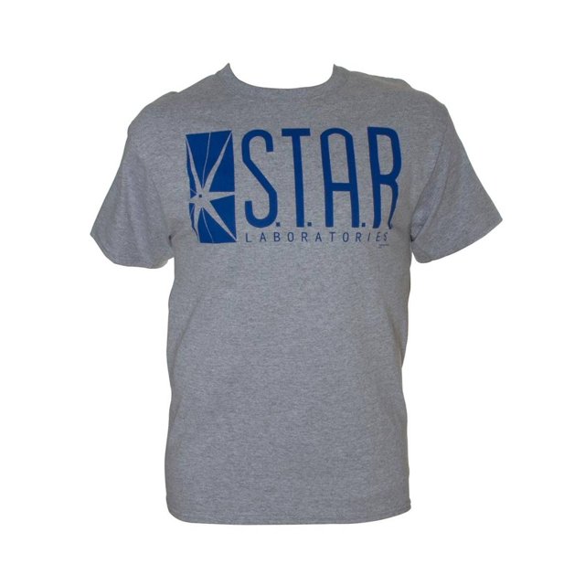 S.T.A.R. Laboratories Mens Grey T-Shirt - Small