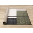 thumbnail image 6 of Rug Branch Contemporary Geometric, Tonal/Solid Green Indoor Area Rug - 8' x 11', 6 of 8