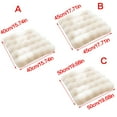thumbnail image 5 of Breathable Plushes Rabbit Chair Cushions NonSlip Thickened Warm Square Seats Pad, 5 of 20