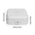 thumbnail image 3 of Square Plastic Junction Box with Invisible Wire Routing Impacts Resistant Case for CCTV Mounts Enhances Aesthetic Durability, 3 of 9