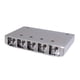 thumbnail image 5 of Puente para bajo eléctrico de 5 cuerdas de 83 mm con 6 tornillos y 1 llave Plata, 5 of 6
