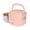 Cherry Blossom, variant on Nostalgia 20 oz Portable Heated Lunch Box with Stainless Steel Lunch Container, Black