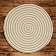 thumbnail image 1 of Colonial Mills Tapis OL13R060X060 Tapis Tressé Rond Naturel Bois 5 x 5 Pi, 1 of 1