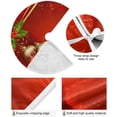 thumbnail image 2 of GZHJMY Christmas Shiny Ball Christmas Tree Skirt 48" Christmas Decorations Indoor Outdoor Tree Skir for Home Holiday Party Decorations Gift, 2 of 5