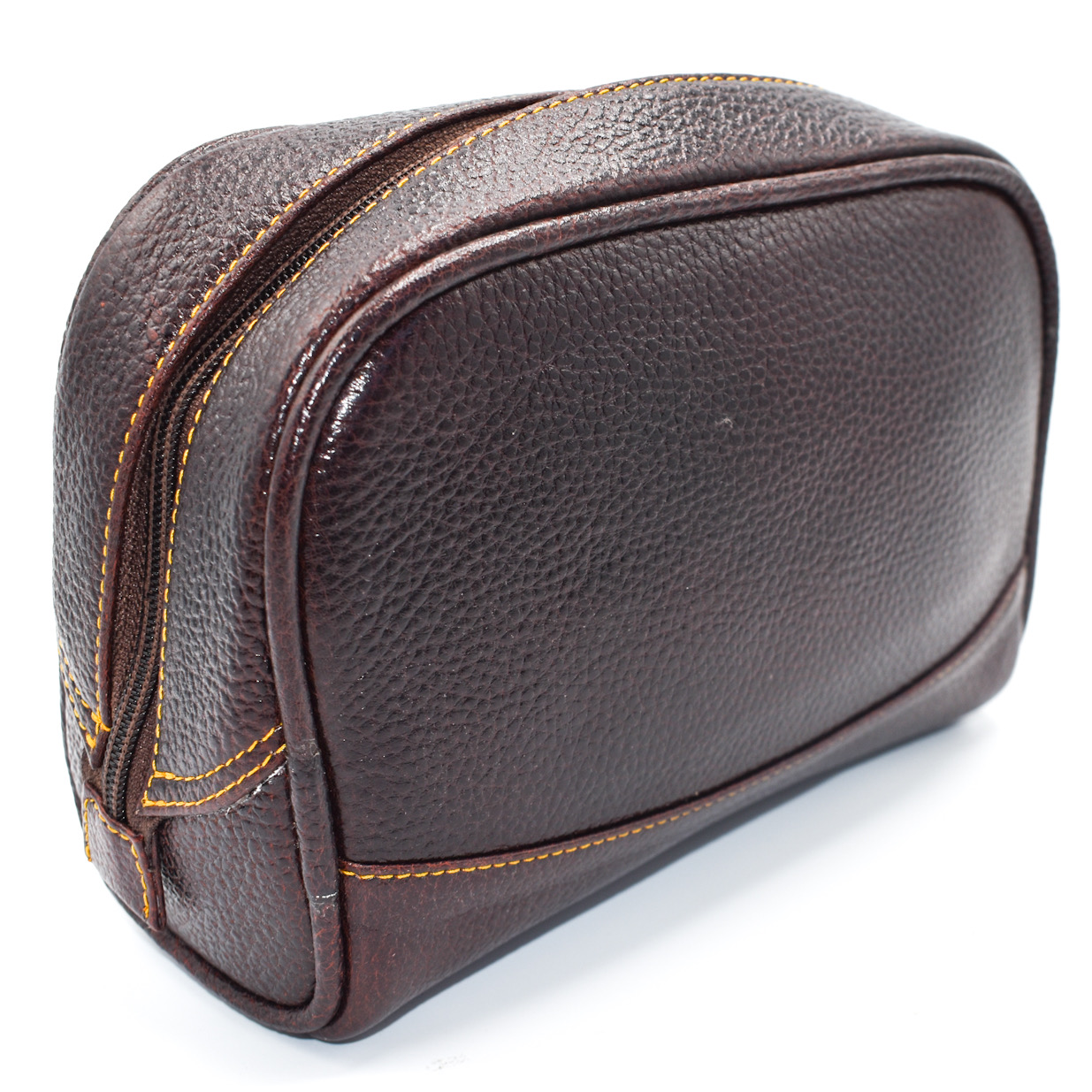 Parker Safety Razor Travel Handmade Buffalo Leather Waterproof Toiletry Bag