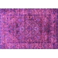 thumbnail image 1 of Ahgly Company Indoor Rectangle Oriental Purple Industrial Area Rugs, 2' x 3', 1 of 4