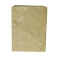 thumbnail image 2 of Polished Marble Wastebasket, Golden Wheat, Shower and Bathroom Accessory, 2 of 3