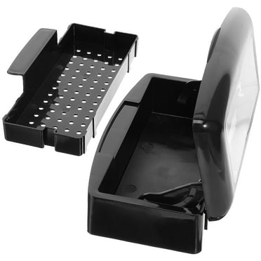Thermometer Disinfection Box Manicure Tools Sterilizer for Nail Art Tray Clipper Plastic