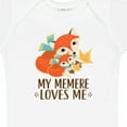 thumbnail image 4 of Inktastic My Memere Loves Me Fox Boys or Girls Baby Bodysuit, 4 of 5