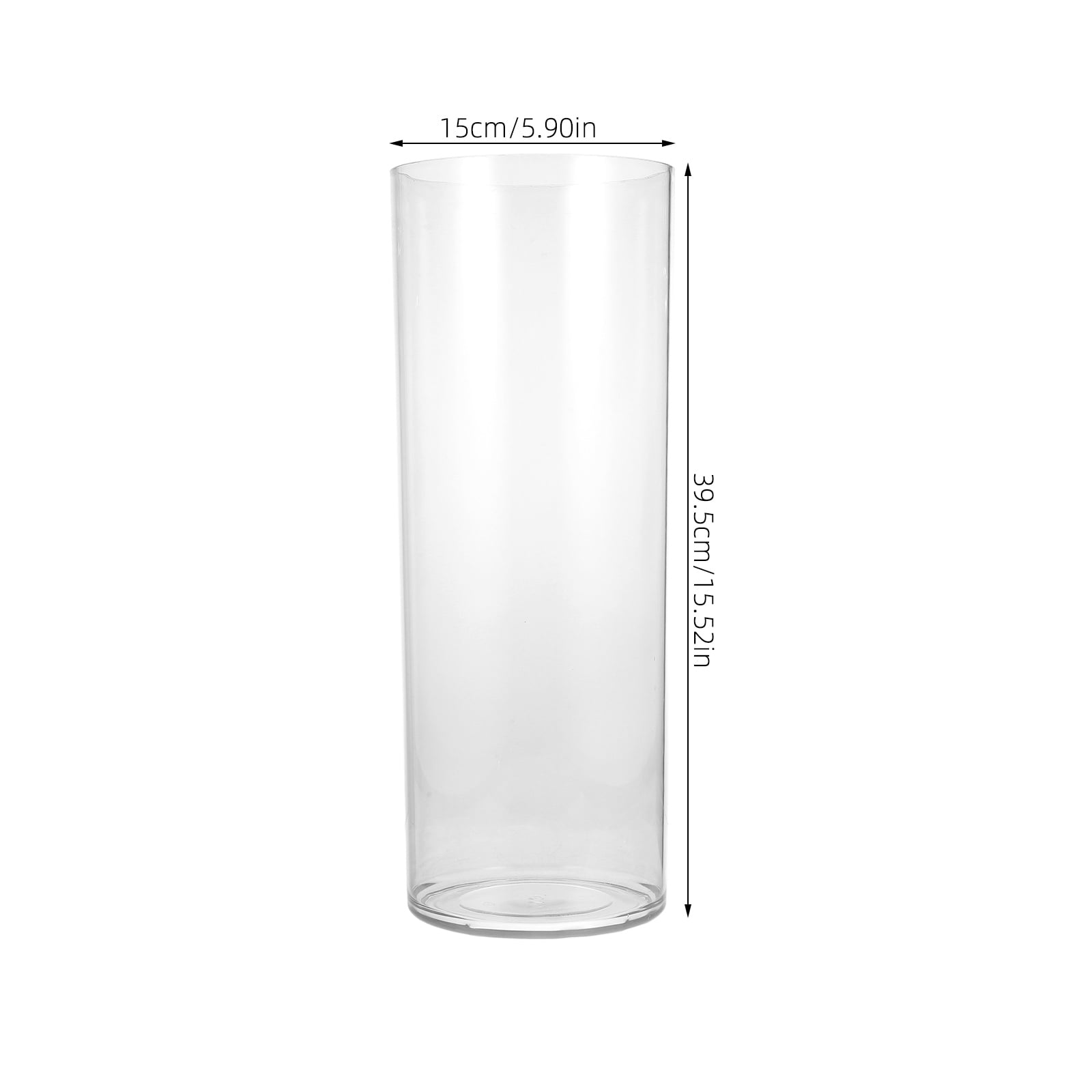 OUNONA Clear Umbrella Holder Bucket for Indoor Use with Large Capacity and Versatile Storage Rack for Home and Office