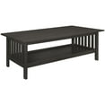 thumbnail image 3 of Lexicon Lewiston 3 Piece Modern Wooden Coffee Table Set in Antique Gray, 3 of 9