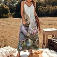 thumbnail image 2 of Easter Bunnies Rabbits Fine Art Sleeveless Dress Summer Dress Woman 2025, 2 of 7