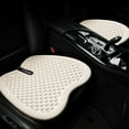 thumbnail image 6 of Gel Seat Cushion, Cool Chair Cushion for Office Chairs, Driving Car Cushions Breathable, Wheelchair Cushions for Pressure Relief, Back Pain for Seat Cushion, Chair Pad with No-Slip Cover (Beige), 6 of 7