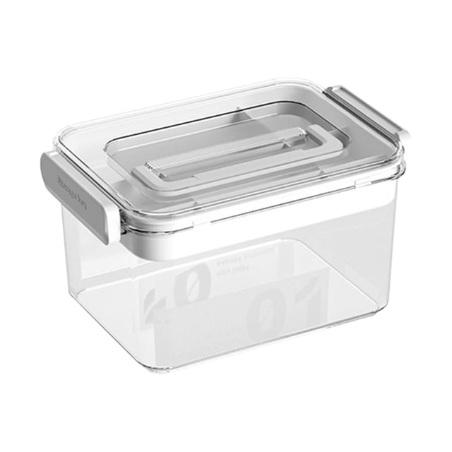 Ohufall Multi-Layer Drug Box Family Fitting Household Large Capacity Drug Box Medication Organizer Drug Storage Box With Lid Plastic Storage Box Storage Bins