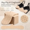 thumbnail image 3 of Cotton Boob Bra Towel for Breast Towel Sling Bra Towels for Women, 3 Layer Reusable Under Breast Sweat Absorber(White), 3 of 6