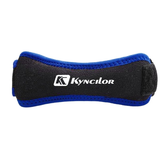 Rodilleras 1 UNID Ajustable Rodilla Tendón Tendón Soporte Correa Banda Soporte de Rodillera Brace Pads para Deporte Al Aire Libre Azul