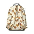 thumbnail image 3 of "Chicken Graphic Study & Travel Backpack - Waterproof & Lightweight Bookbag for Teens & Adults, Durable, Stylish Print, Great for College", 3 of 6
