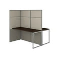 thumbnail image 1 of BBF Easy Office Collection - Table set with 2 desks - rectangular - mocha cherry, 1 of 9