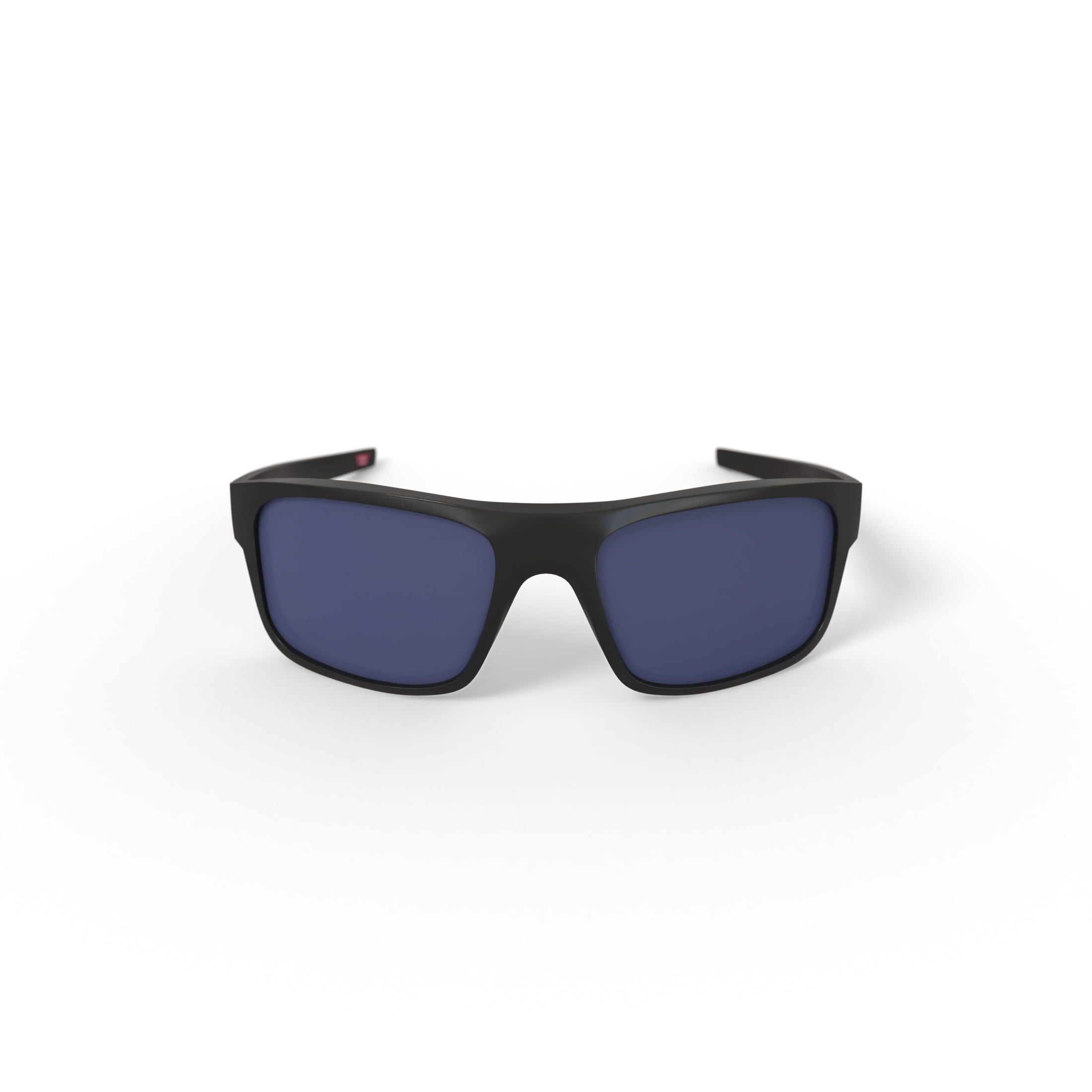 Oakley Men's OO9367 Drop Point Rectangular Sunglasses, Matte Black/Grey