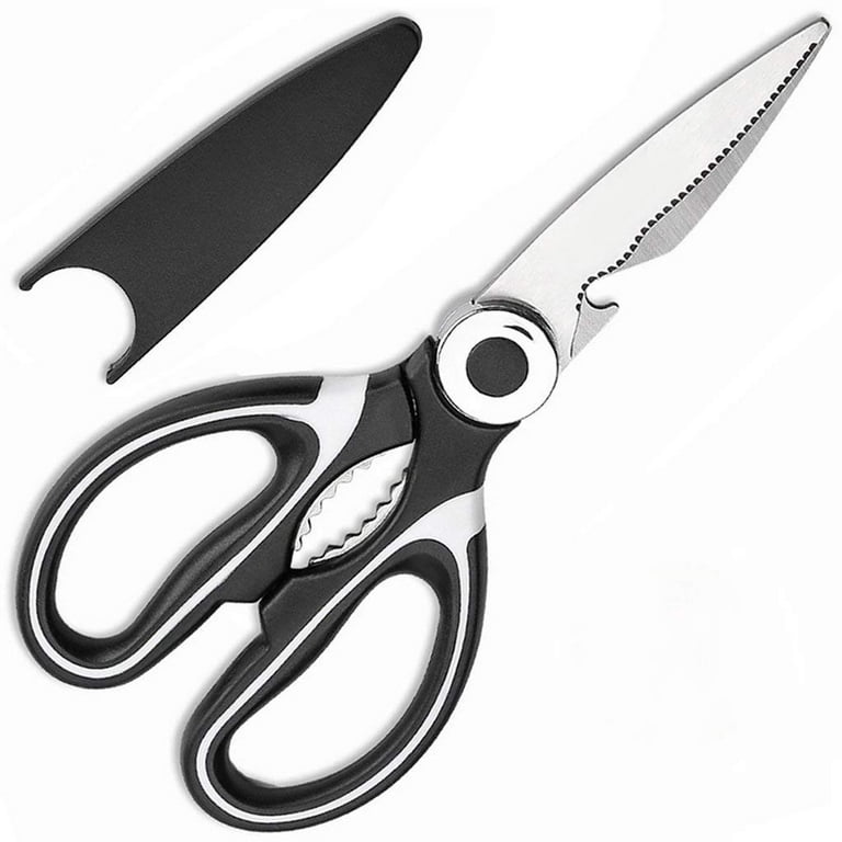Come Apart Food Scissors - Kitchen Scissors Shears for Meat, Vegetable -  Black