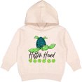 thumbnail image 2 of Inktastic Hilton Head Cute Smiling Sea Turtle Toddler Hoodie, 2 of 4