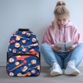 thumbnail image 2 of Aplkyhs Backpack for Girls Boys for Students 6-18 Large Capacity Ergonomic Comfort School Backpack for Elementary Middle High School Daily Use Travel Baseball Print, 2 of 7