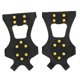 thumbnail image 3 of Crampones de 10 dientes para escalada en nieve al aire libre, 2 uds., pinchos antideslizantes para zapatos, Crampones de hielo para montañismo y senderismoL (39-46) YUNYI BRAND Deportes, 3 of 8
