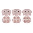 thumbnail image 2 of Soporte para esponja de maquillaje, 3 uds., 4 ranuras, en forma de gato, a prueba de polvo, contenedor de esponja de belleza transparente, 2 of 14