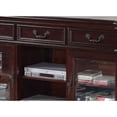 thumbnail image 3 of ACME Anondale 3-Drawer Wooden TV Stand with Glass Doors in Cherry, 3 of 6