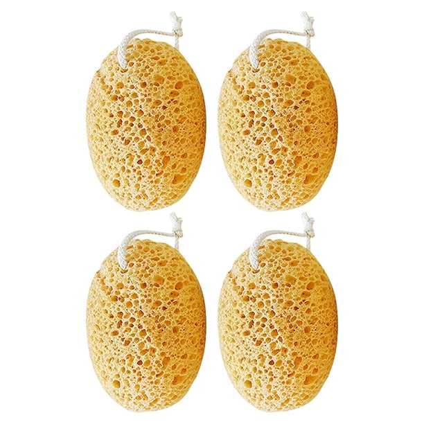 GOOHOCHY esponjas de lufa para el cuerpo: esponja de baño para mujeres, hombres y adolescentes - Estropajo para la ducha - Esponjas de baño para una exfoliación suave