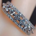 thumbnail image 3 of EOEMY Infinity Jewelry 925 Silver Filled Ring Cubic Zircon Women Party Ring Sz 6-10-8, 3 of 5
