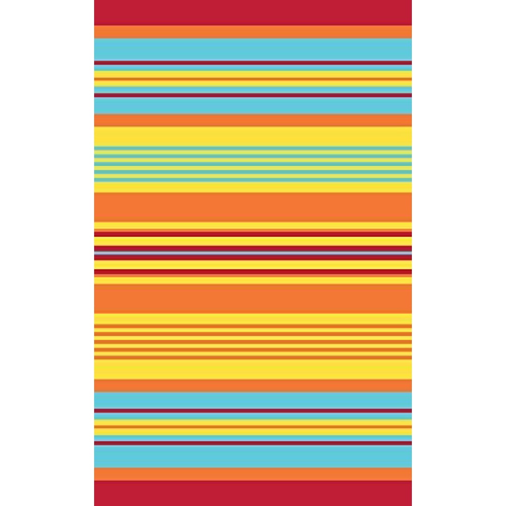 BalajeesUSA 5'x7' Reversible Indoor Outdoor Plastic Straw Rug patio